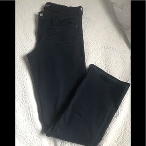 Dark wash barely boot midrise jeans NWOT